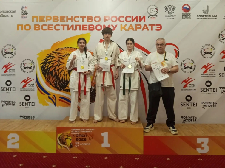 Первенство России по всестилевому каратэ, г. Орел, 1–7 апреля 2026 г.